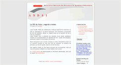 Desktop Screenshot of andsi.fr